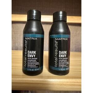 (2 PACK) MATRIX DARK ENVY COLOR OBSESSED conditioner 1.7 oz “TRAVEL SIZE”